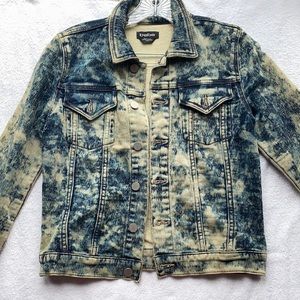 bebe stylist jean-like jacket